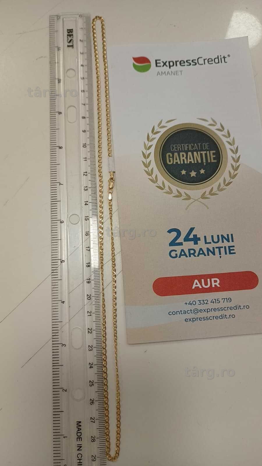 Lant aur 14K 6.00gr [AG24 Harlau B.45578.1] - Garantie 2 ani! 4