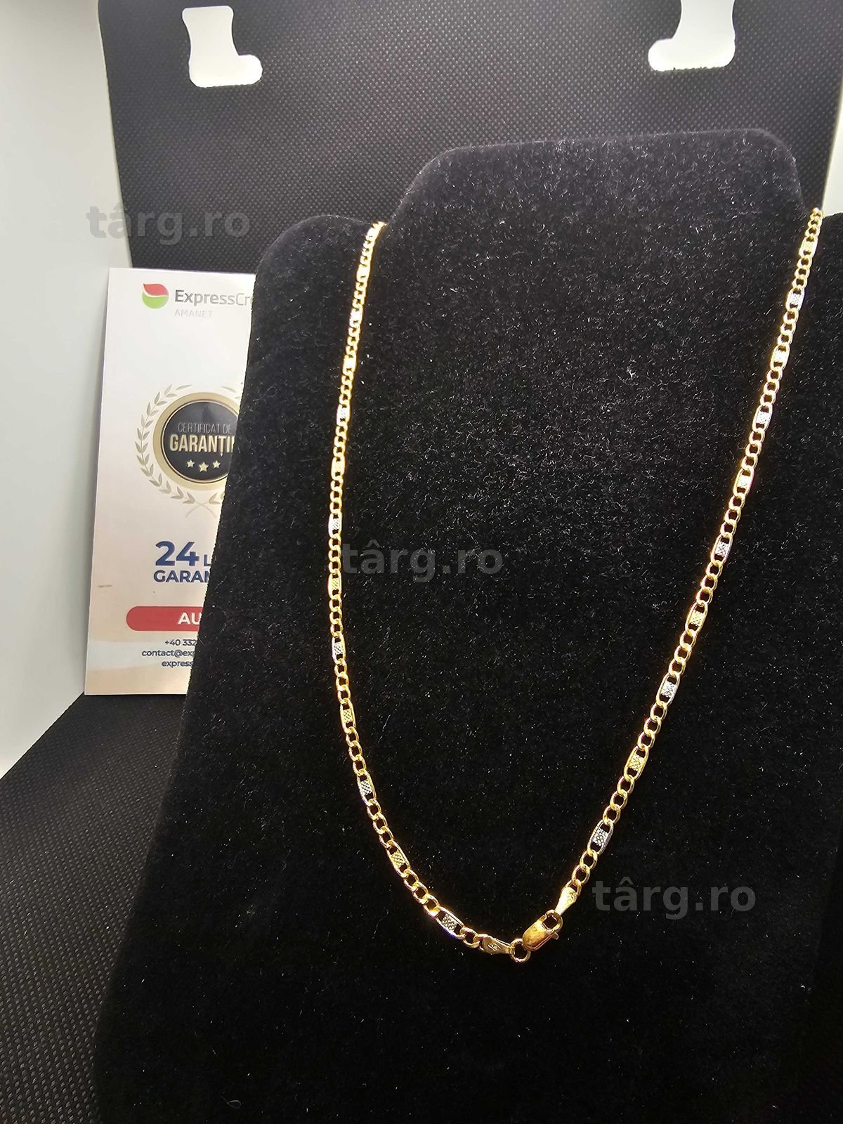Lant aur 14K 4.2g (50511 AG 11 Piata Nicolina) 2 ani garantie! 3