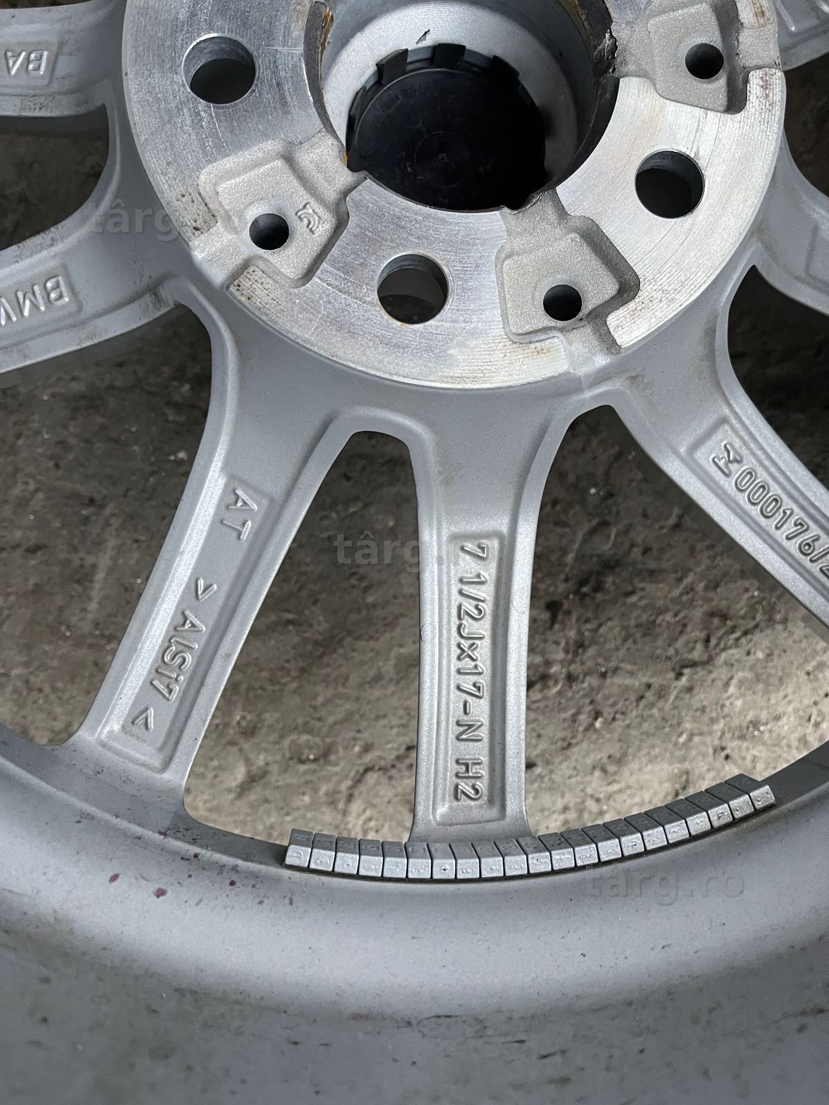 4 Jante din aliaj pt BMW R 17 originale 6