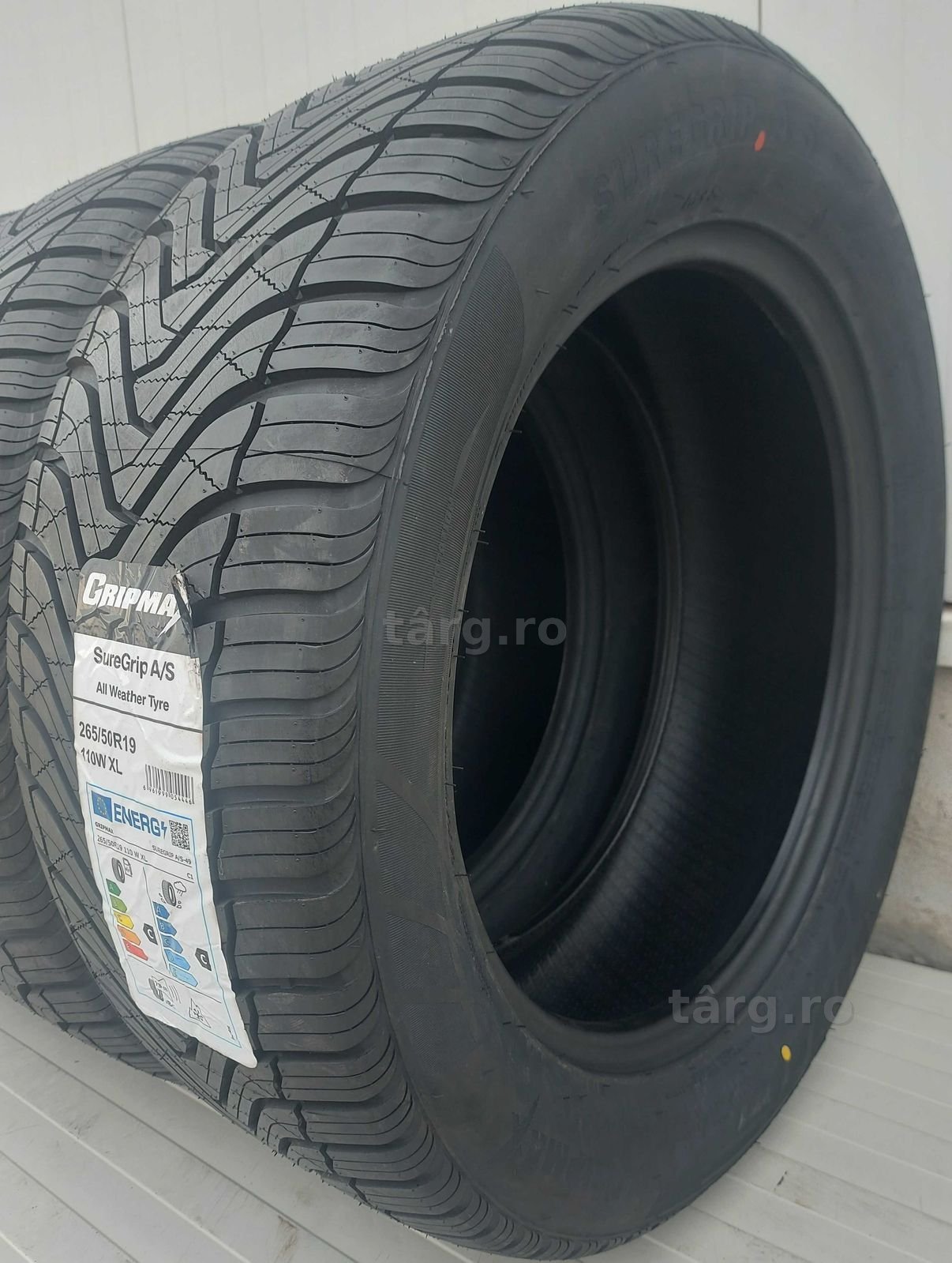 265/50 R19, 110W XL, GRIPMAX Suregrip A/S, Anvelope mixte M+S 3