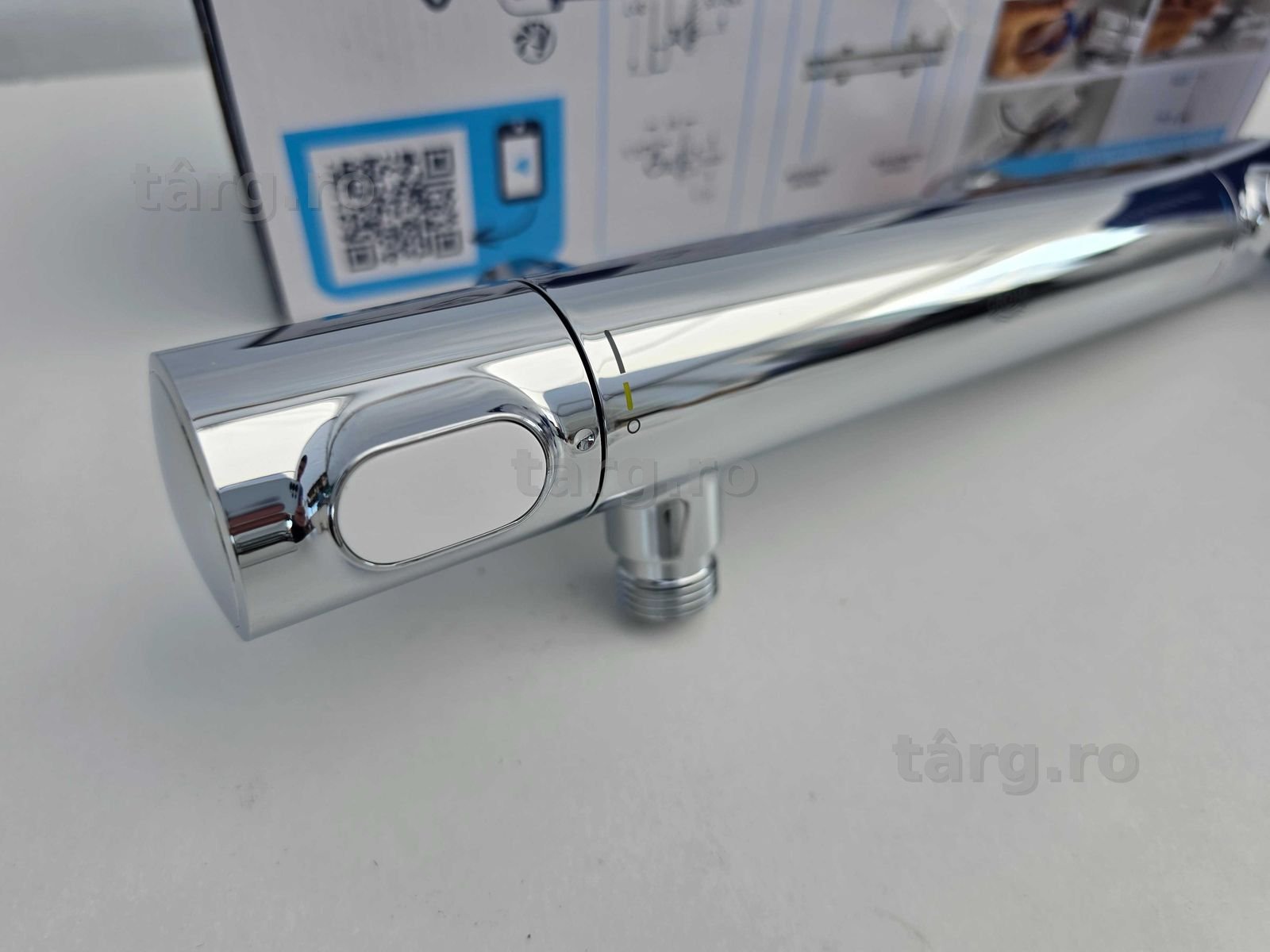 Grohe Precision Flow baterie de duș perete cu termostat crom 34840000 3