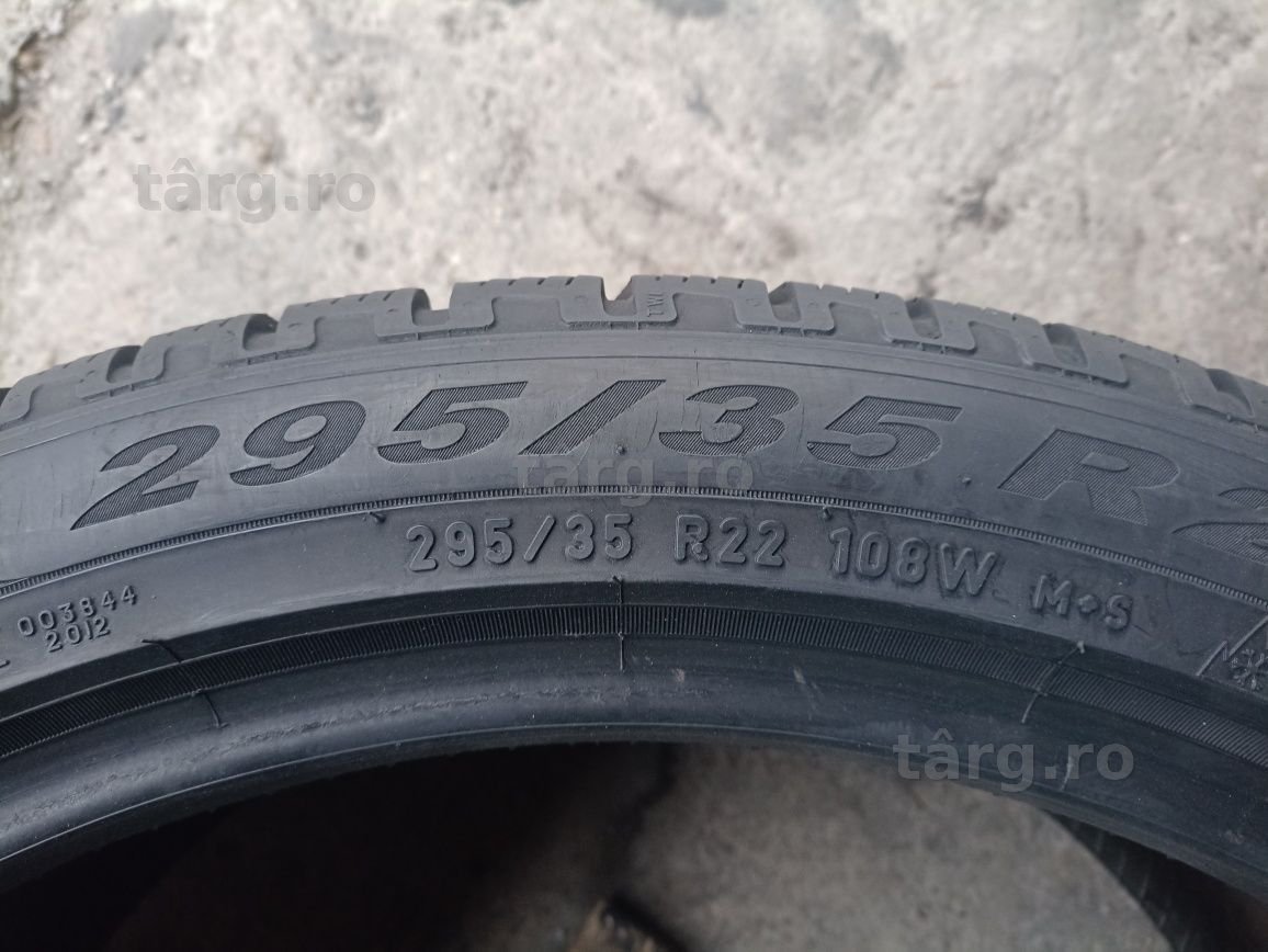 2 anvelope de iarna Pirelli 295/35 R22 dot 2420 5