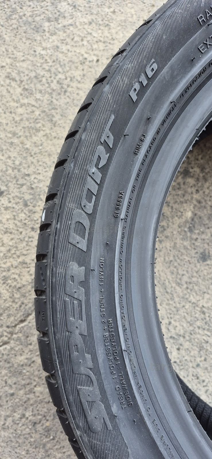 4 anvelope vara noi Blackarrow 235/45/17,dot 2025.Pretul este pe buc. 5