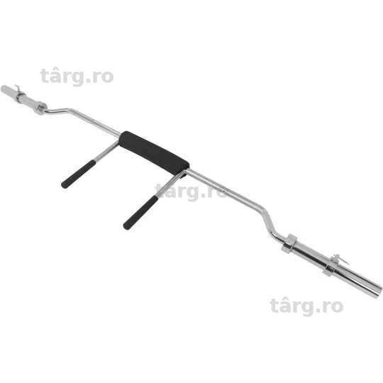 *Safety Squat Bar 50/51m Crom/Negru