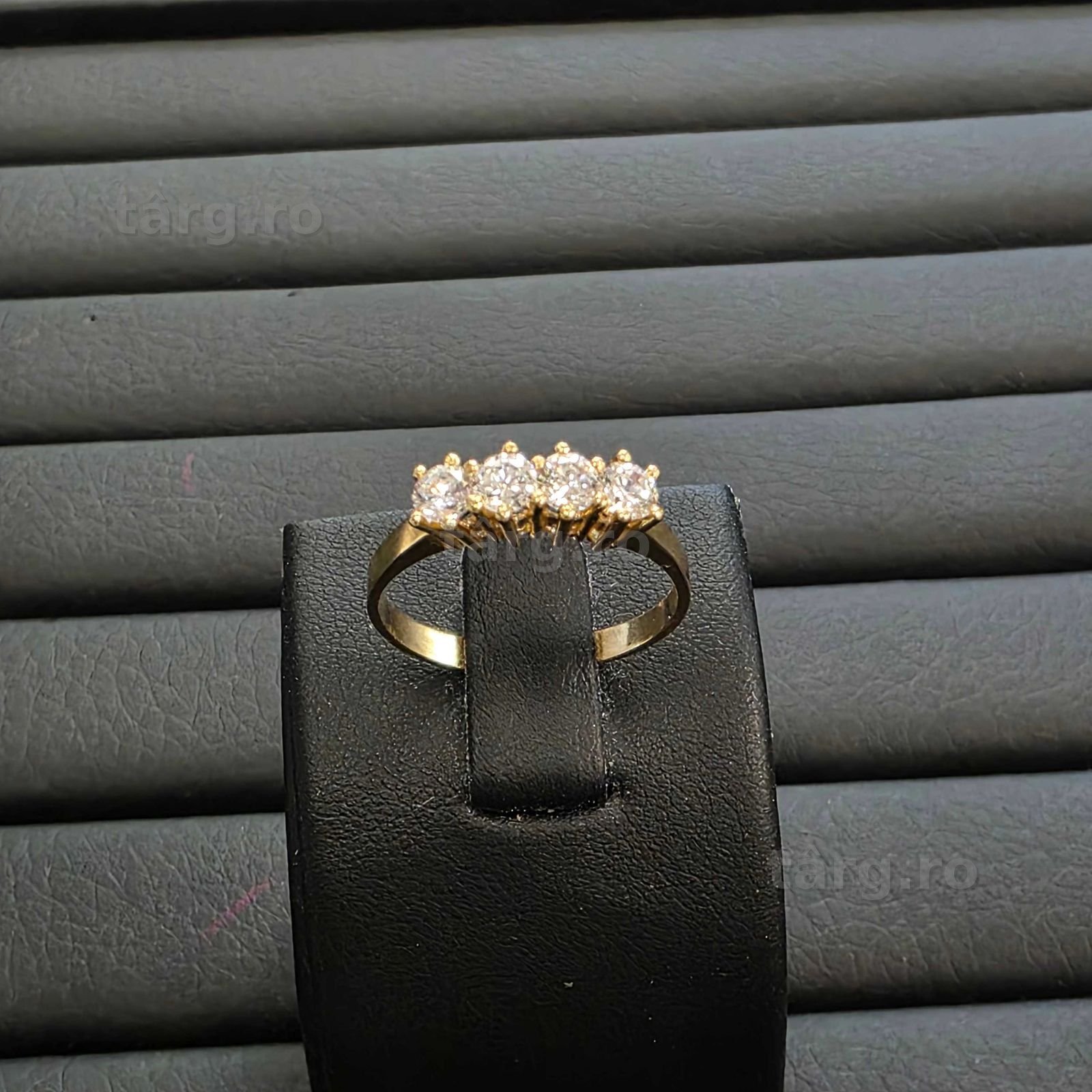 Inel Aur 18K - 2.55 grame / 1400 lei ( B34012.5 / Ag28 Doi Baieti )