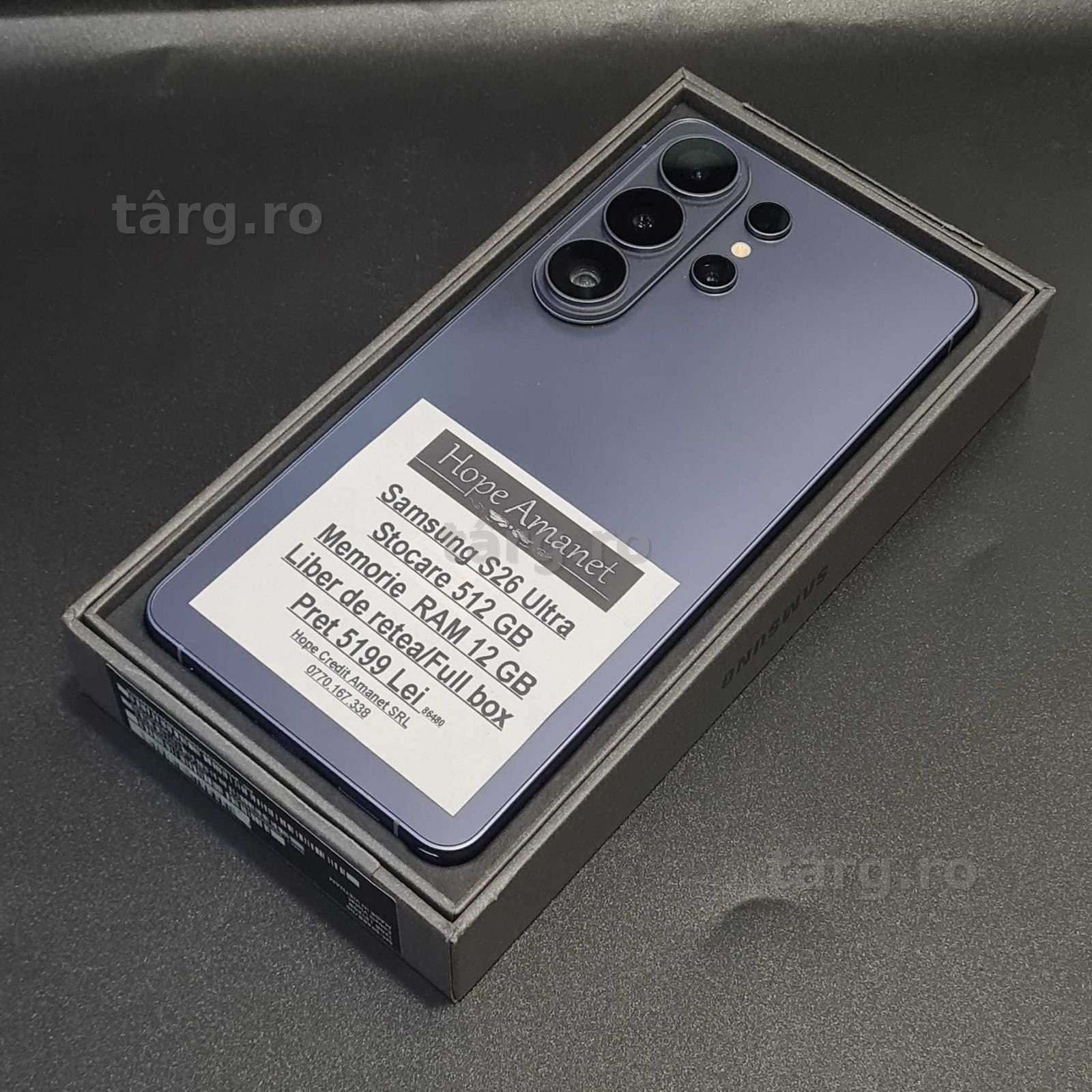 HOPE AMANET P8  Samsung S26 Ultra 512 gb  12 gb ram fullbox 3