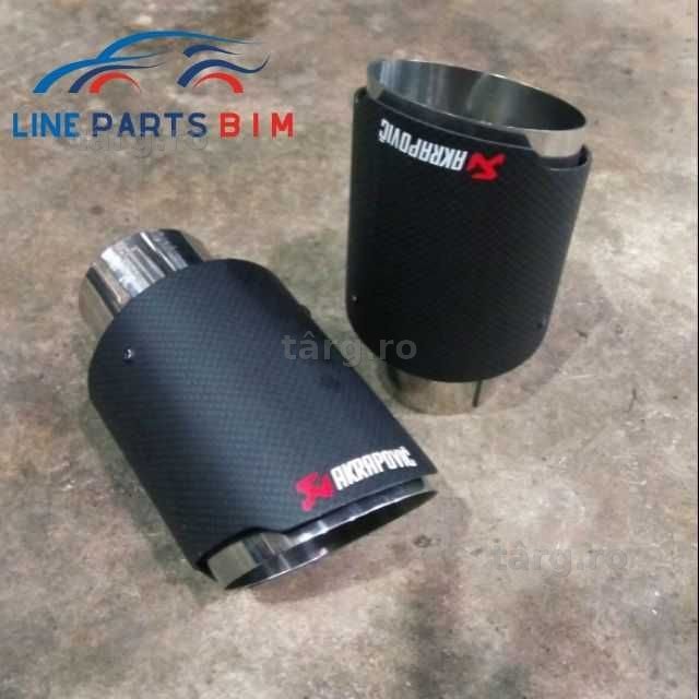 Tipsuri Ornament Evacuare Tips BMW M Akrapovic Inox Carbon Audi RS VW