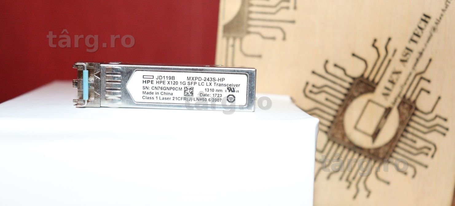Transceiver SFP  HPE/Aruba X120 JD119B 1000Base-LX 10Km SMF LC