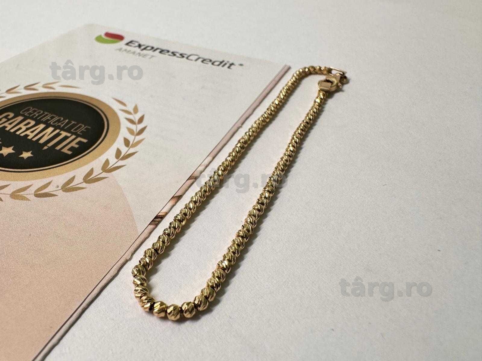 Bratara aur 14K 2.97g (B.61294.1 Tatarasi) Garantie 2 ani 2
