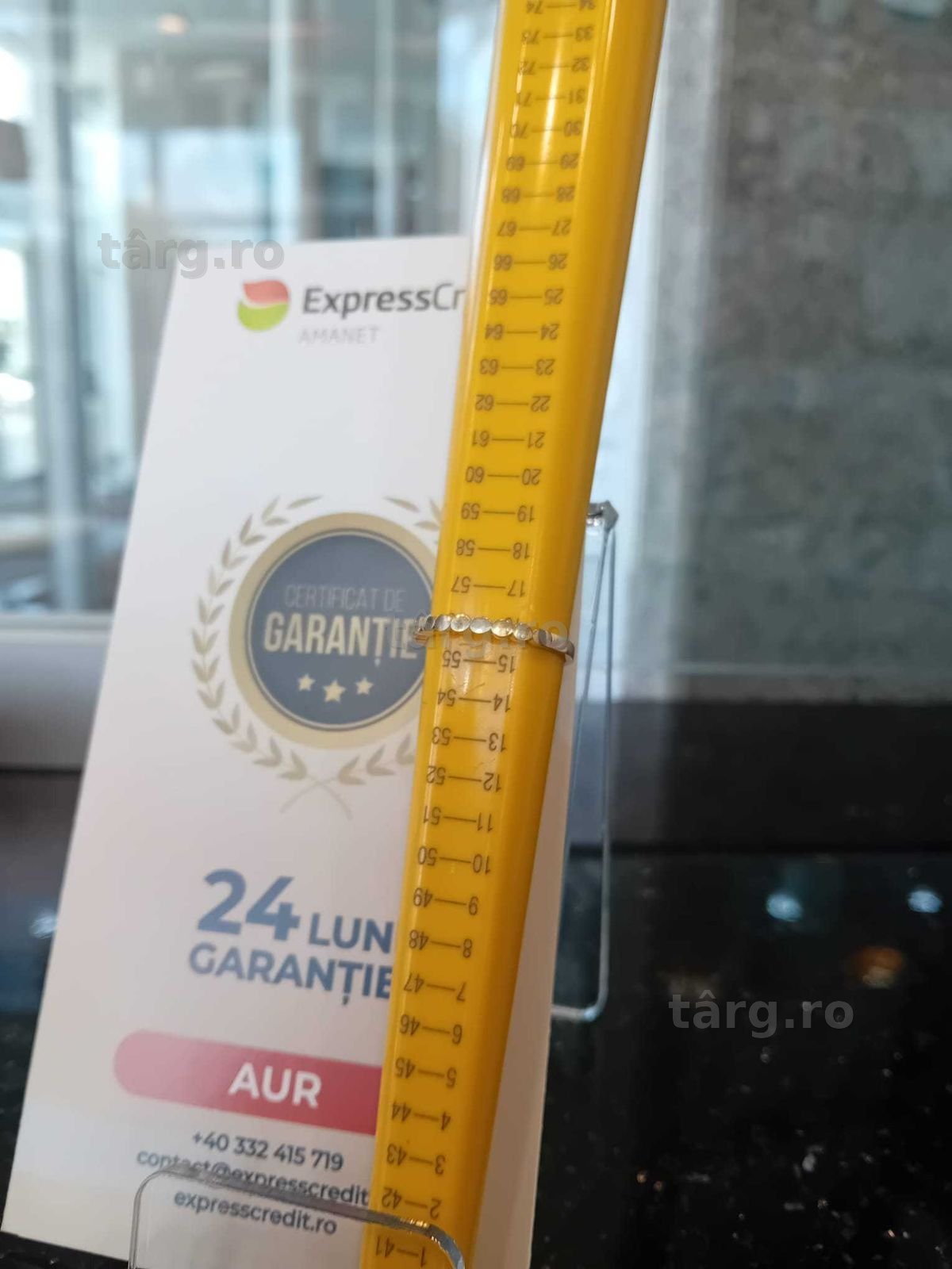 Inel aur 14k 1.77g 15/55 (Iulius Mall)(B-460.16) Garantie 2 ani!