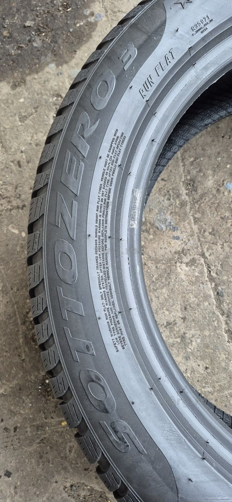 4 anvelope iarna RFT ca noi  Pirelli 245/50/19,dot 2023/2024.Pret/buc. 5