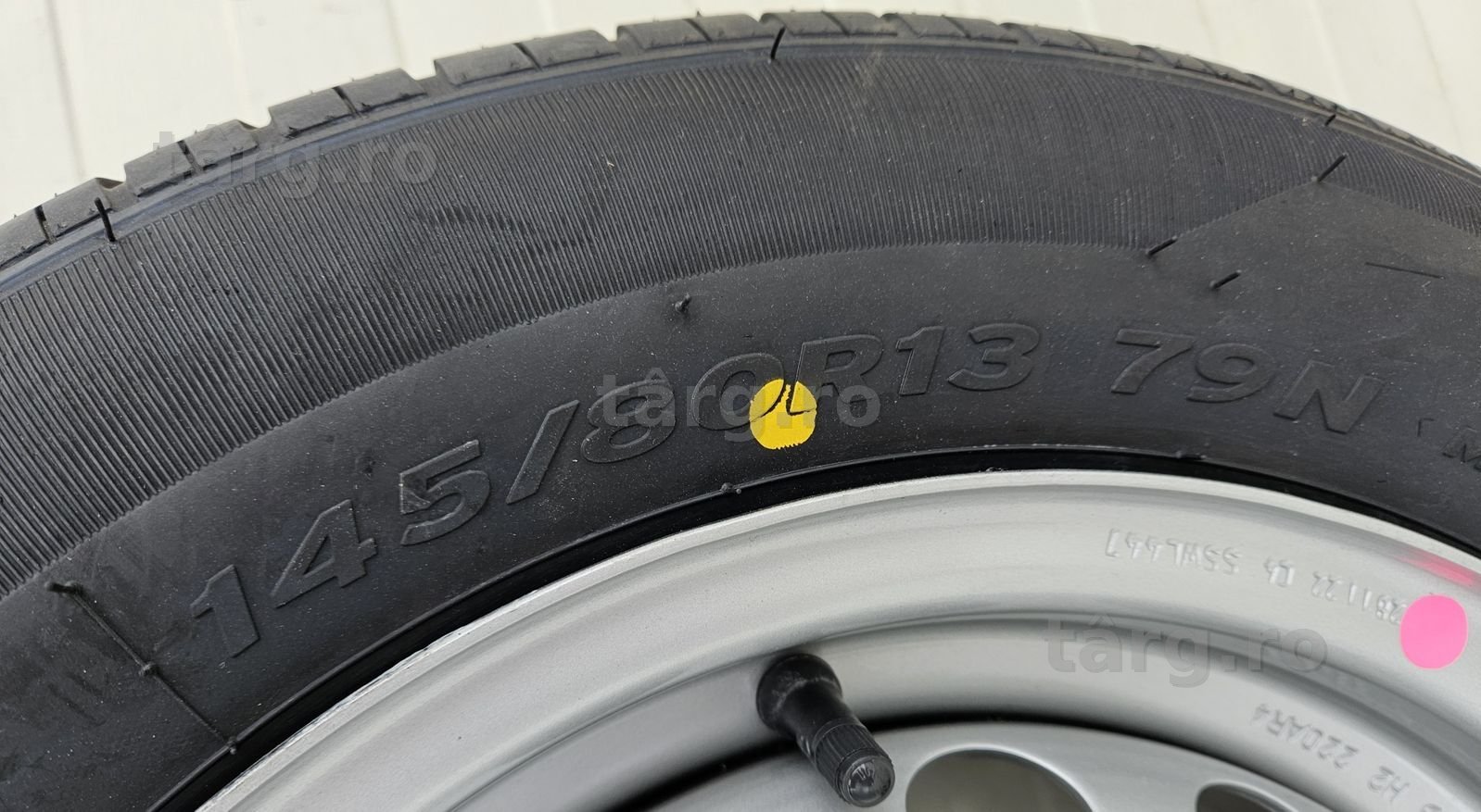 Roata 145/80 R13, Anvelopa Security M+S Janta 4.5Jx13 4