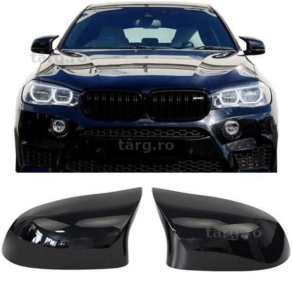 Capace oglinzi negru lucios BMW X3 F25 X4 F26 X5 F15 X6 F16
