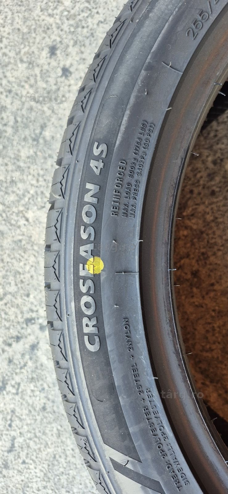 4 anvelope M+S noi Tercelo 255/40/19,dot 2025.Pretul este pe bucata. 5