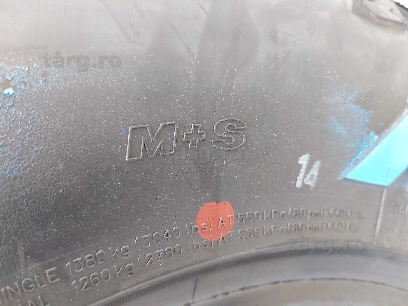 205 R16C (205/80 R16C), 118Q, Anvelope Mud Terrain M+S, MAXXIS Bighorn 4
