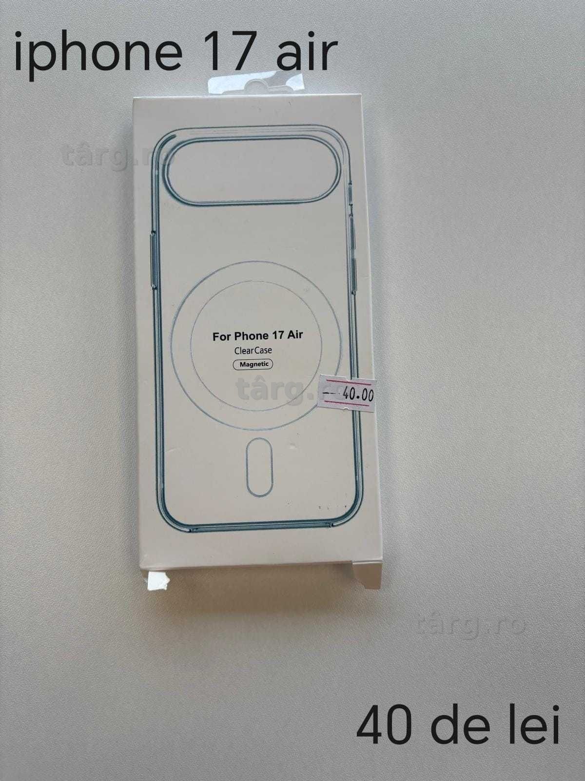 Huse, Folii, Cabluri iPhone 17 Air - Montaj gratuit folie 2