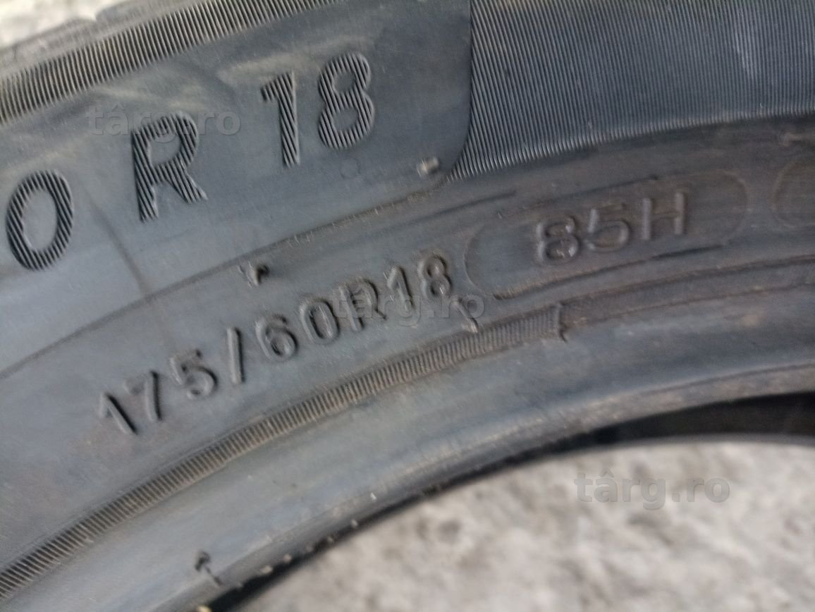 4 anvelope de vara ca noi Michelin 175/60 R18 dot 0623 4