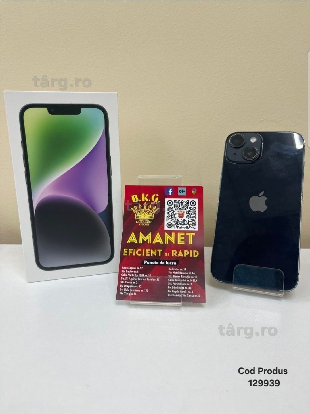 Iphone 14 128gb Amanet BKG