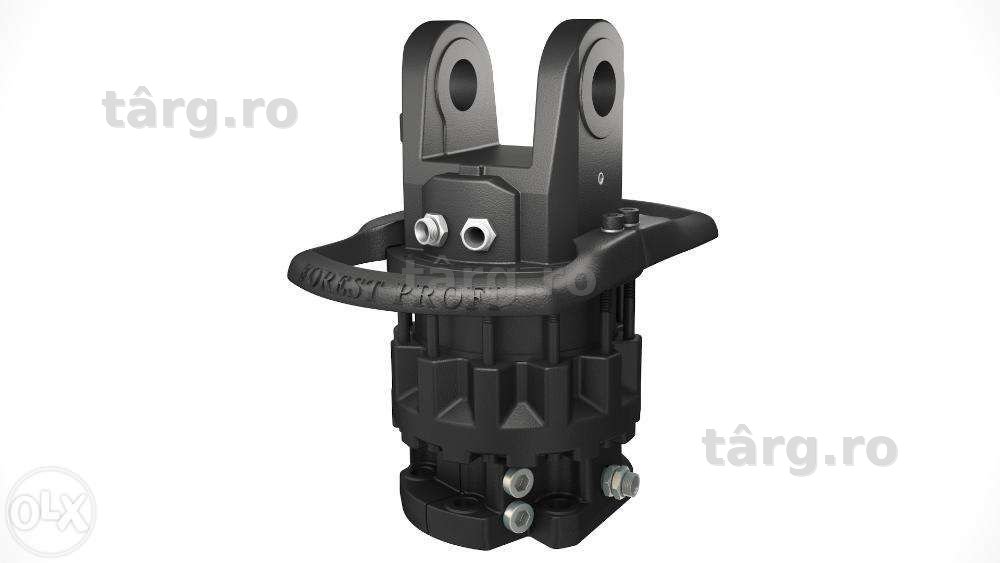 Rotator hidraulic 12 tone (CR-1200FX) cu flansa pentru graifer