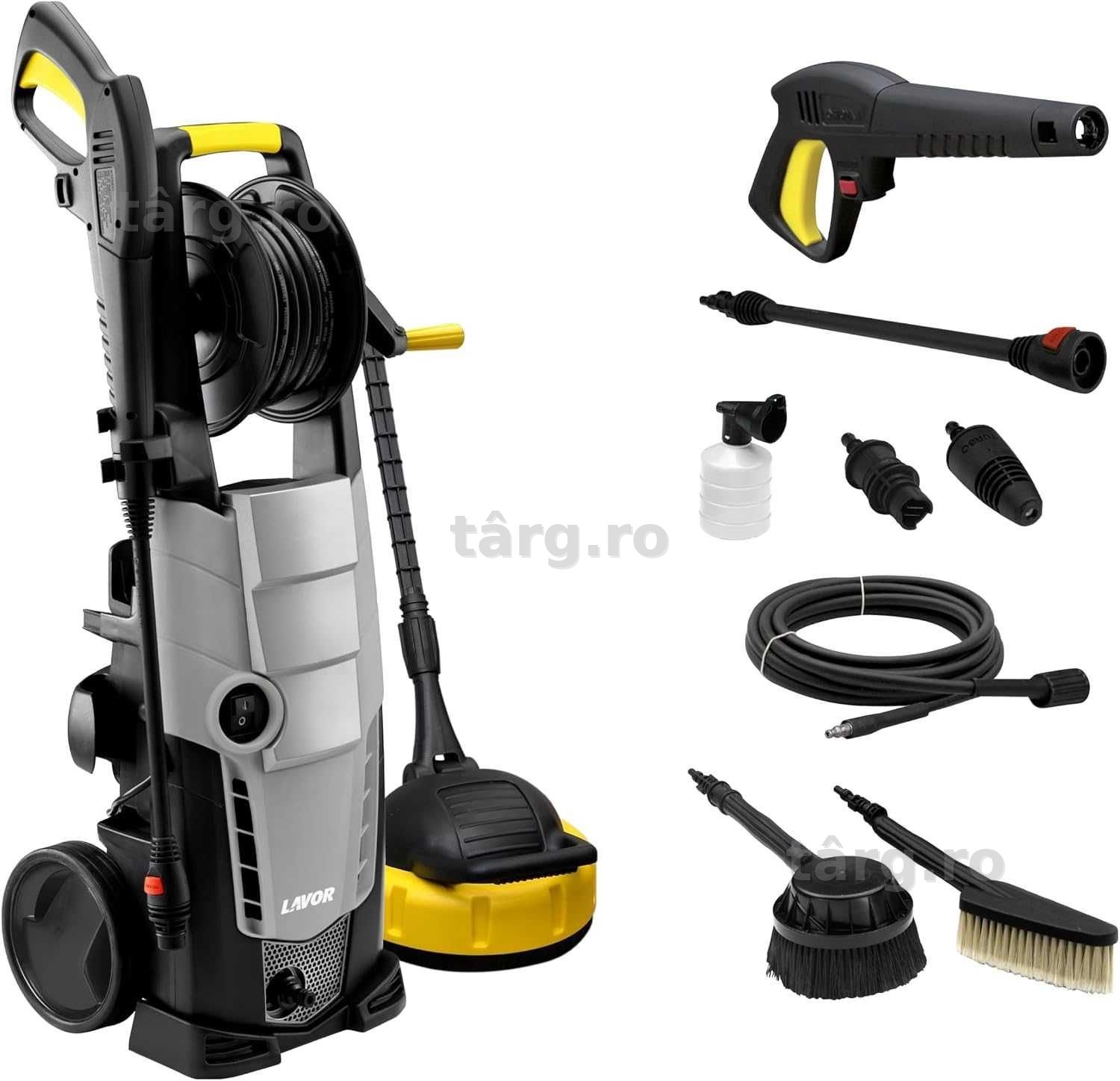 Aparat de curățat cu presiune LAVOR Galaxy 160 GL cu rolă de furtun