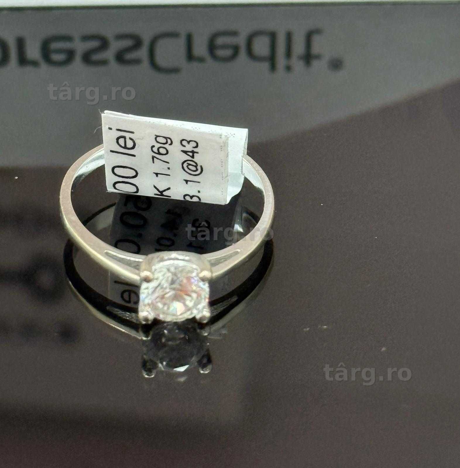 Inel aur 14K 1.76gr  (Ag43 Falticeni B3713) Garantie/Factura! 3
