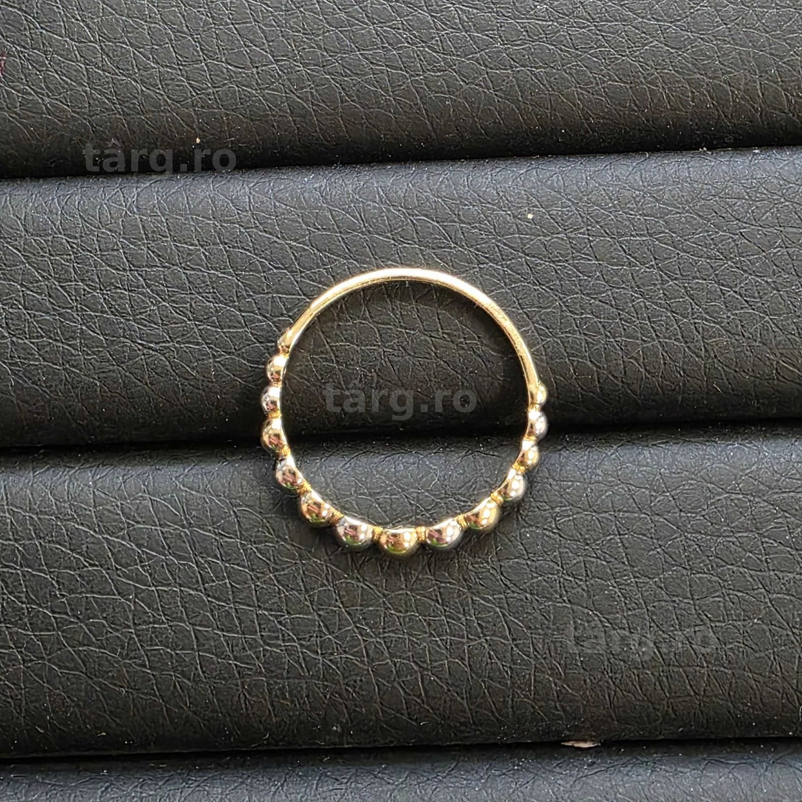 Inel Aur 14K - 1.43 grame / 715 lei ( B33807.1 / Ag28 Doi Baieti ) 4