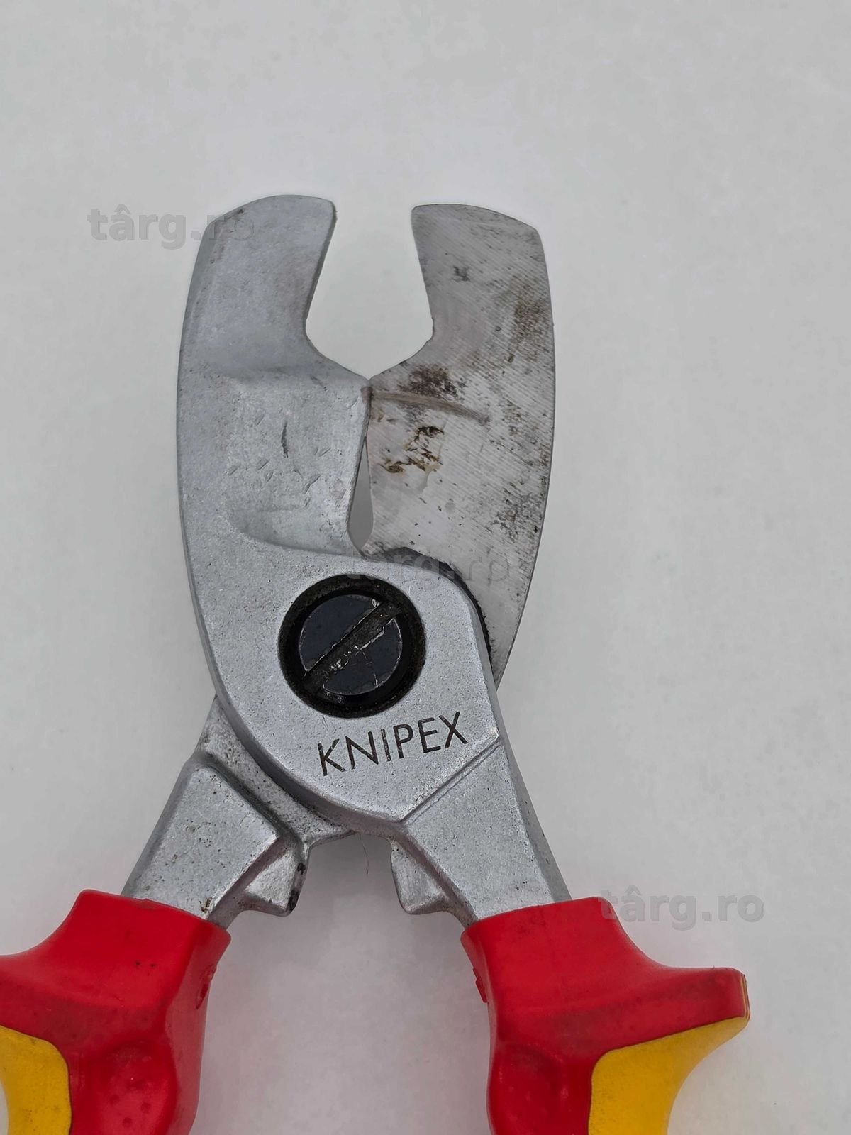 Foarfecă pentru cabluri Knipex 95 16 200, cu două tăișuri, 200 mm, cromată 3