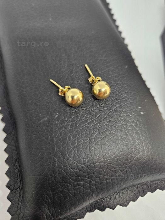 Cercei Aur 14K 1.37g (AG1 Alexandru B53607.4) - Garantie 2 Ani! 3