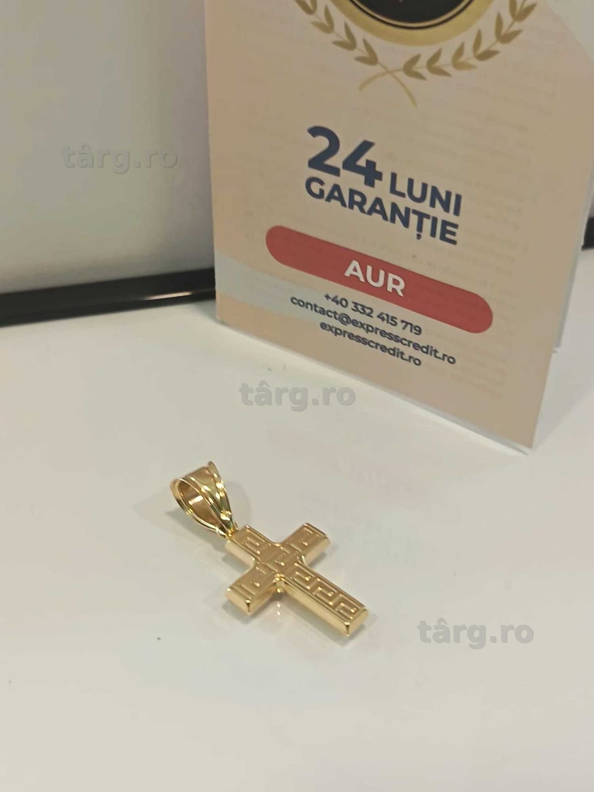(AG41) Pandativ aur, 14K b6178.3 Garantie 2 ani