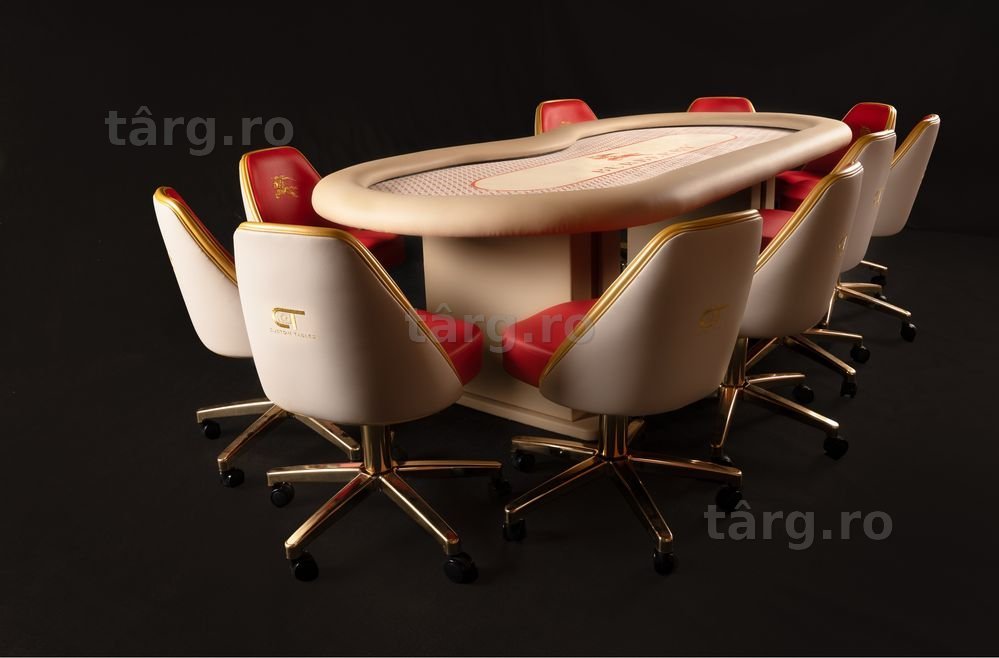 Scaune Poker Burberry customizate CustomTables.eu stoc