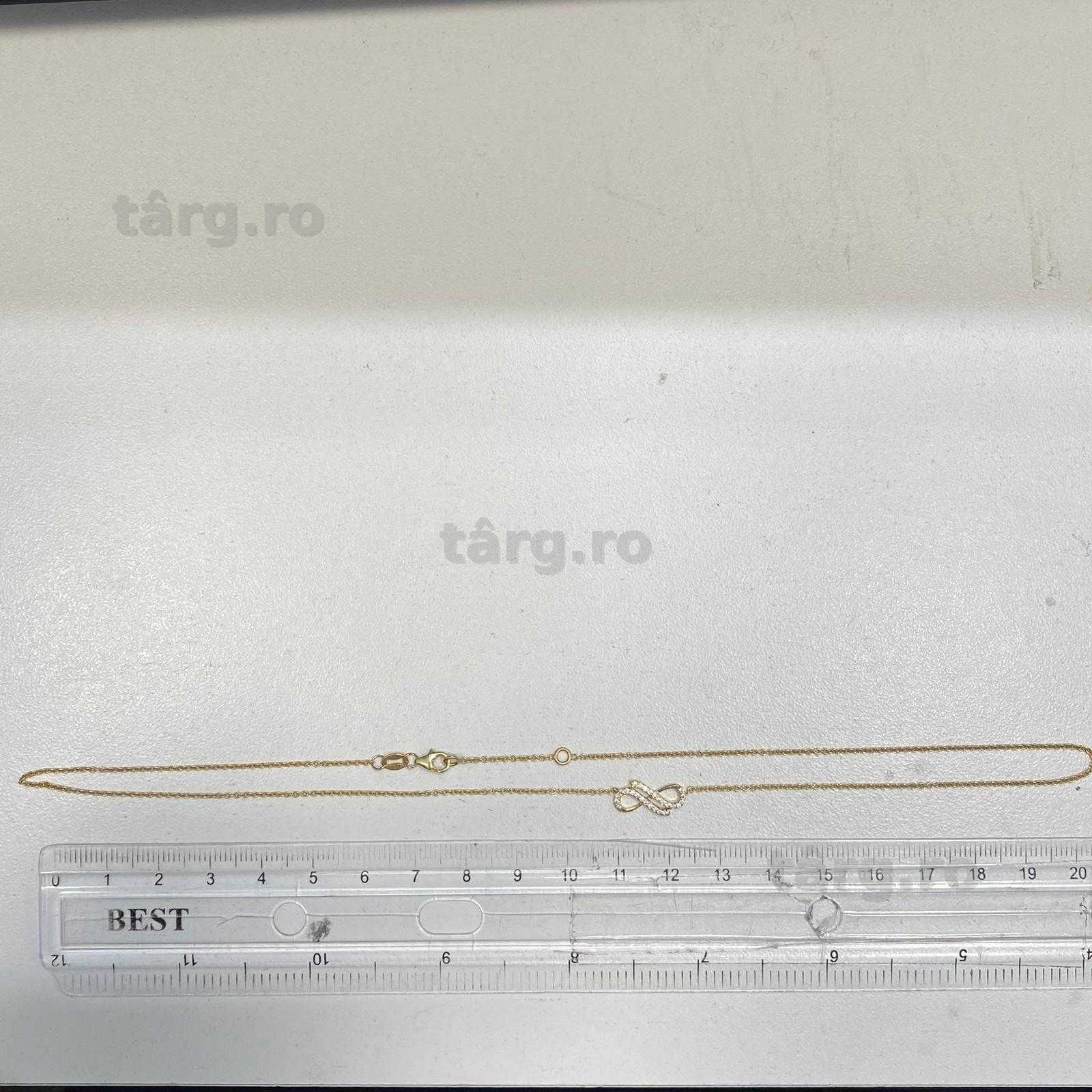 Lant aur 14k 2.27 (Ag13 56048.6) Garantie 2 ani! 4