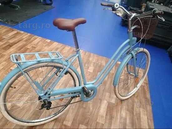 Bicicletă de oraș Elops 520 cadru jos - (SecondHand) Decathlon
