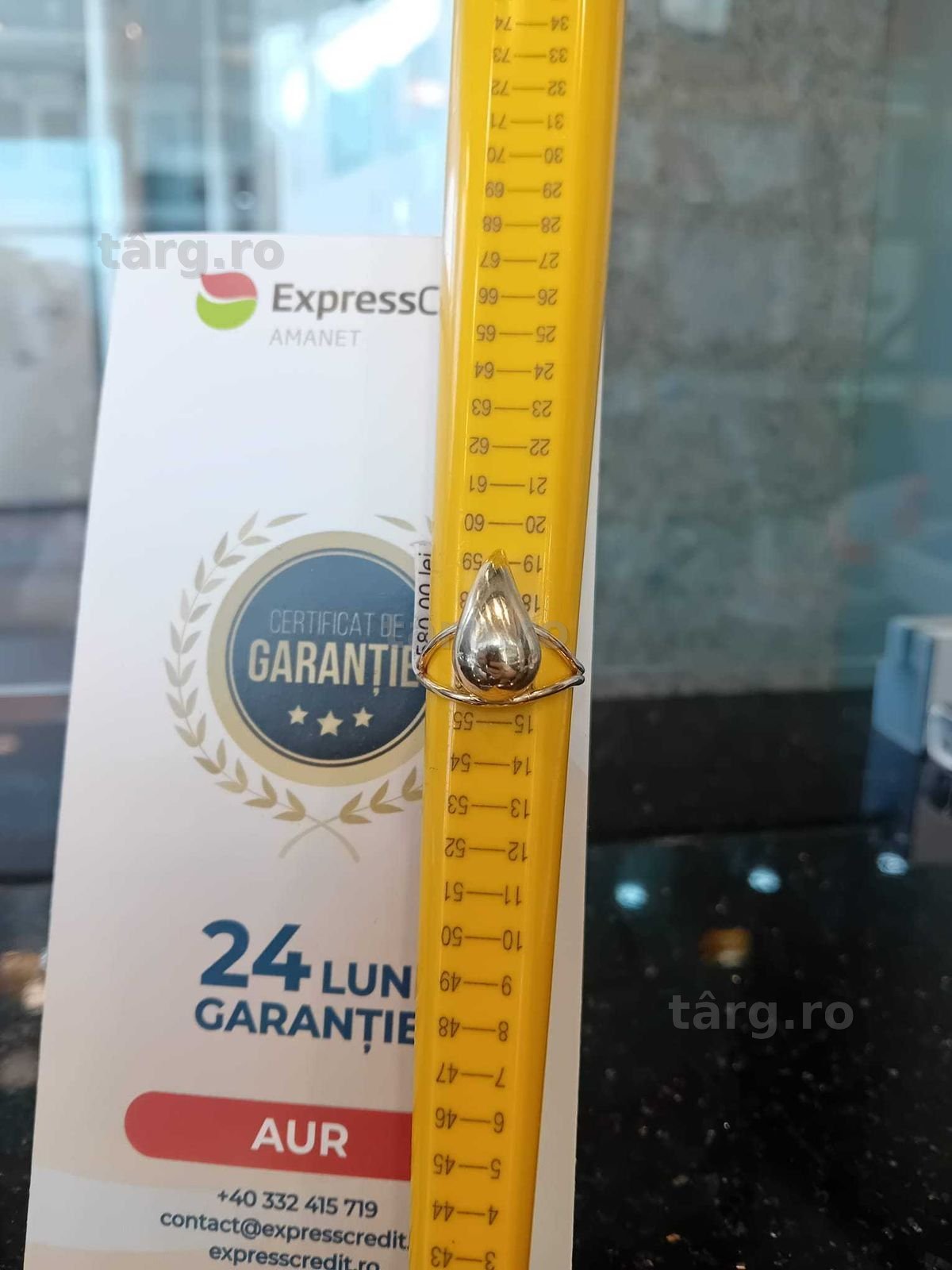Inel aur 14k 3.16g 17/57 (Iulius Mall)(B-460.1) Garantie 2 ani!