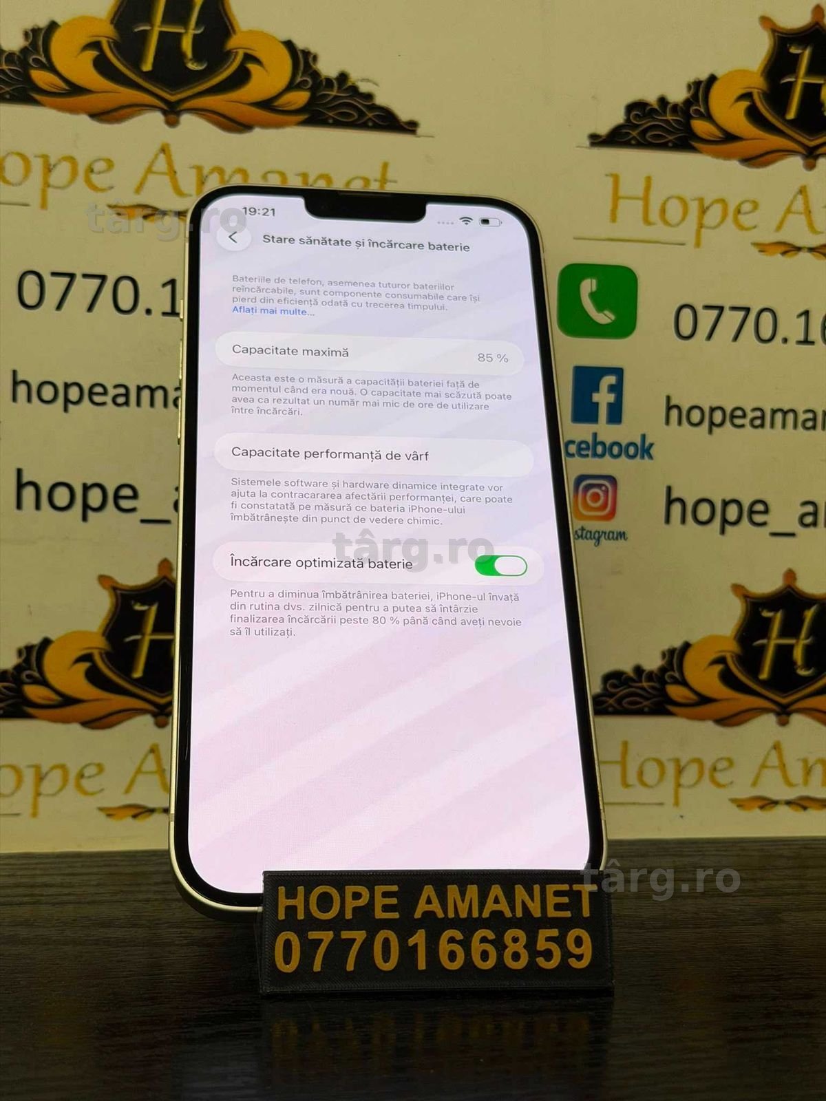 Hope Amanet P10/iPHONE 14 PLUS 128GB BATERIE 85% 2
