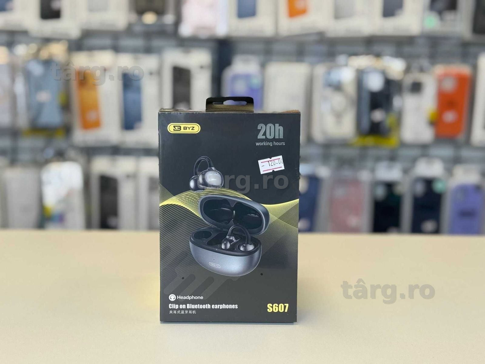 Casti wireless BIZ S607, 20 h de ascultare continua