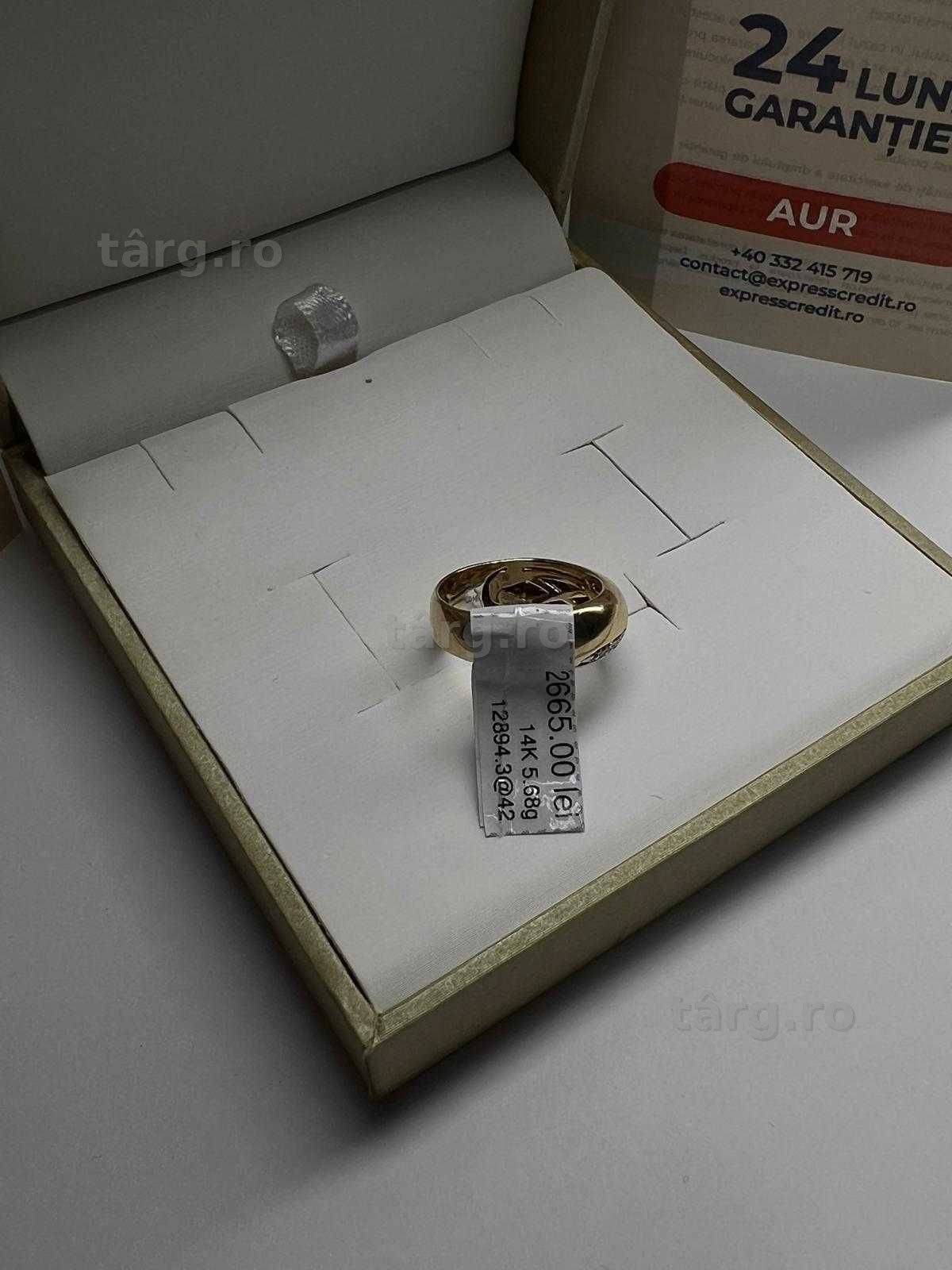 (AG42) Inel aur 14k 5.68g b12894.3 - Garantie 2 ani! 2