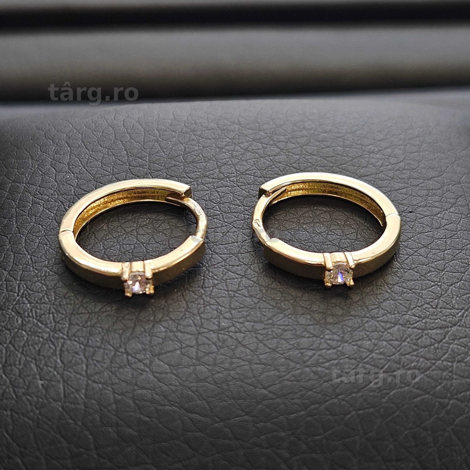 Cercei Aur 14K - 2.83 grame / 1340 lei ( B34377.1 / Ag28 Doi Baieti ) 3