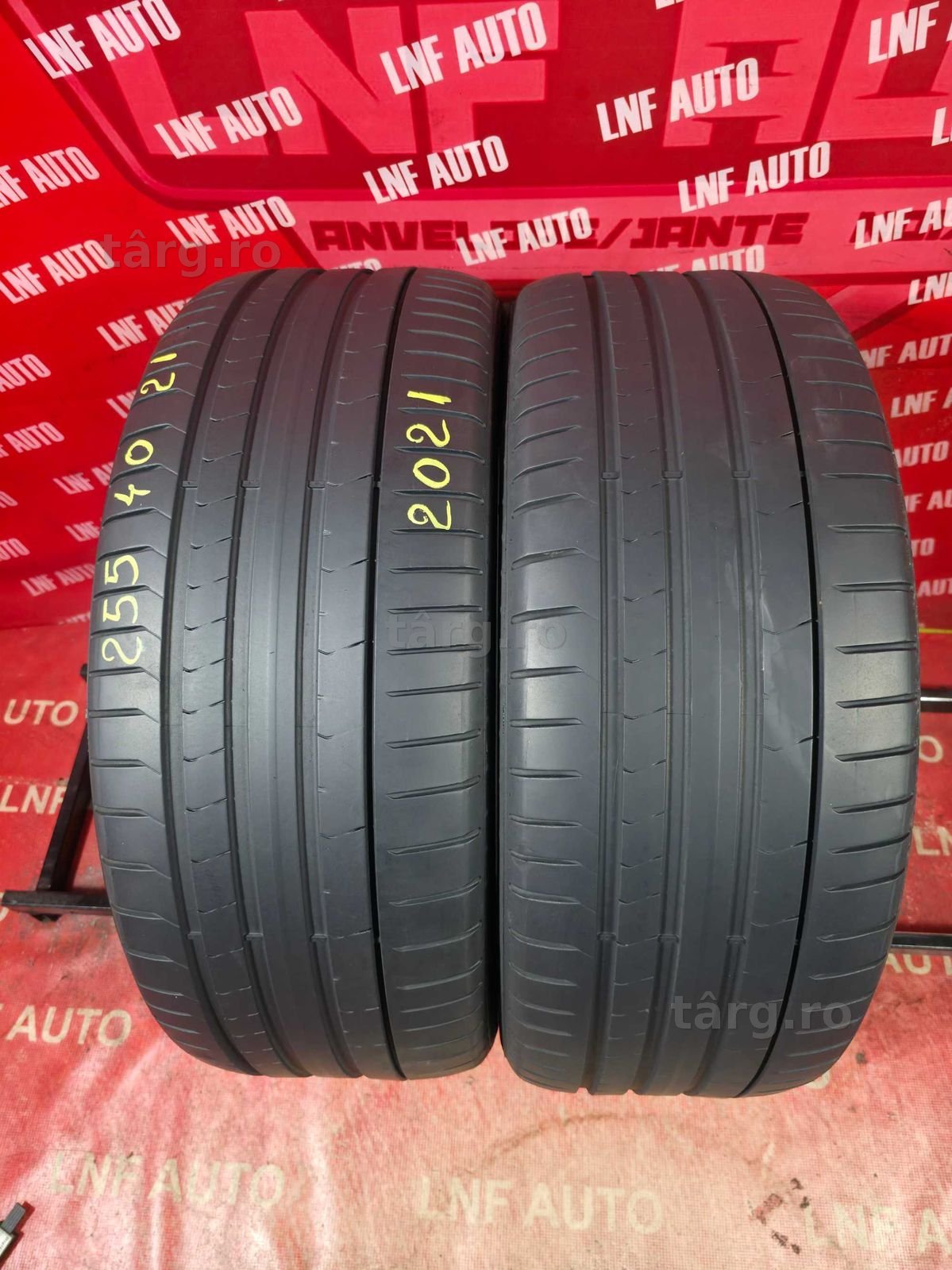 Anvelope de VARA - 255/40/21 - PIRELLI - 5.63 MM - DOT 2021 !