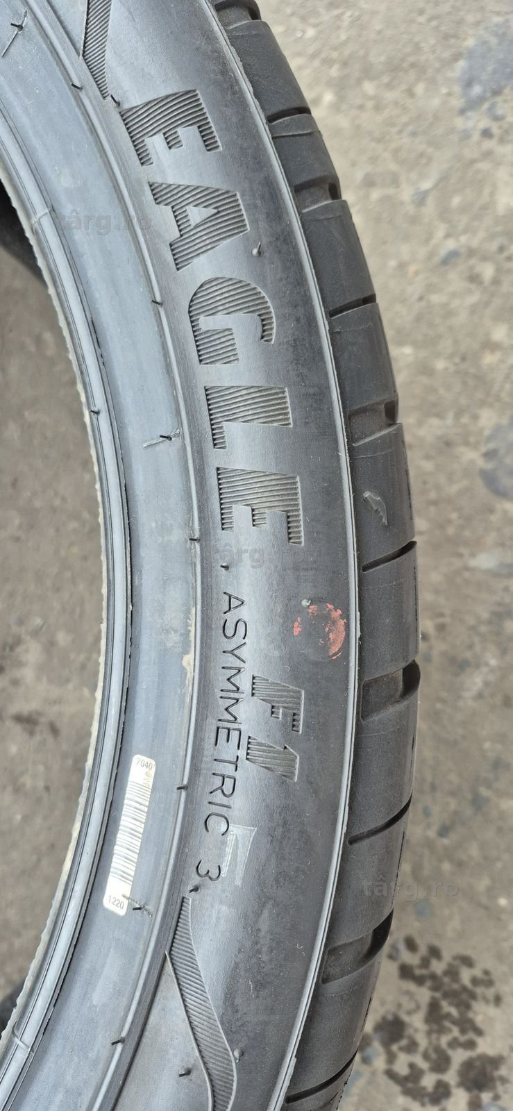 2 anvelope vara noi Goodyear 285/35/22,dot 2022.Pret/bucata. 4
