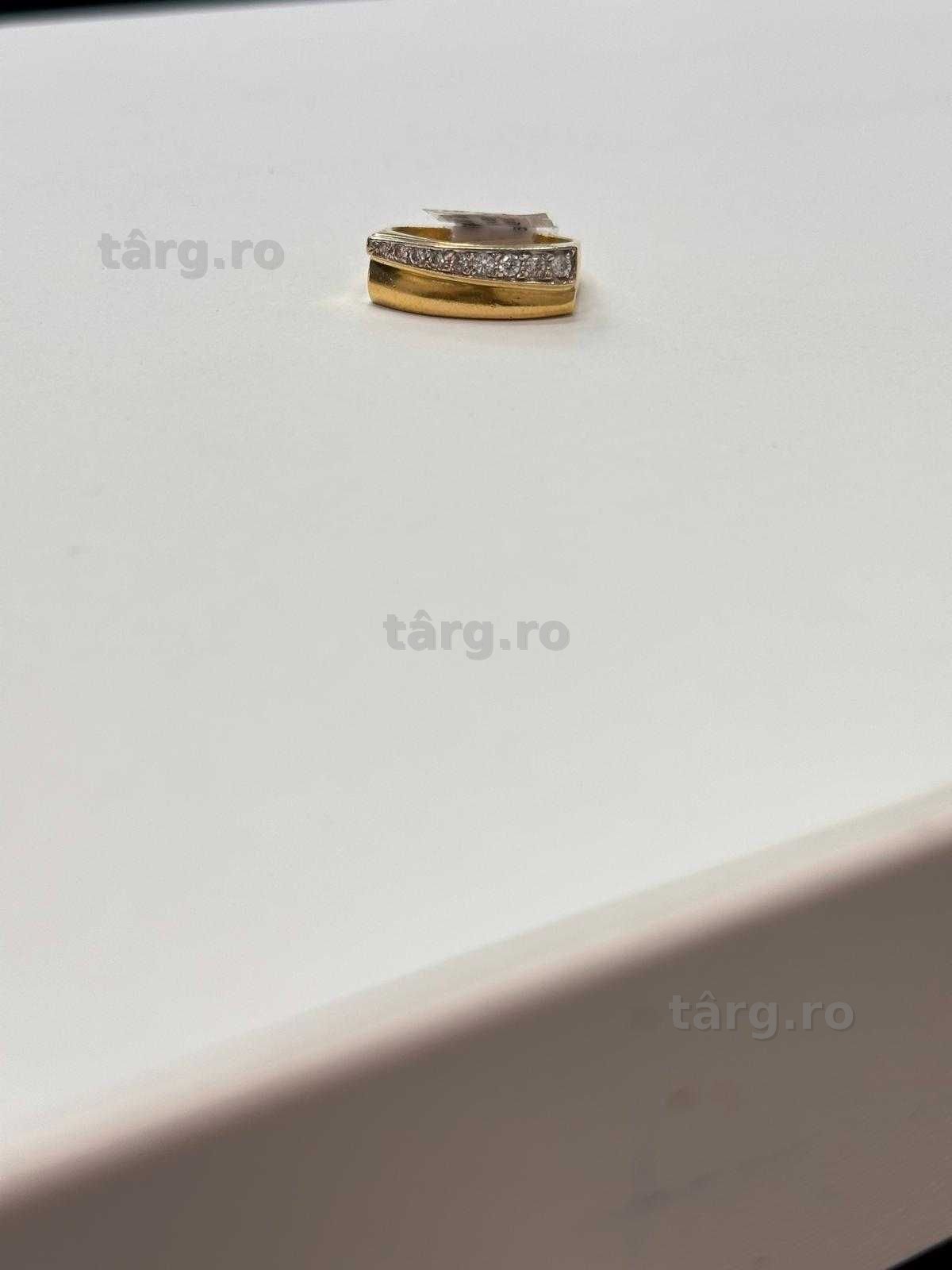 Inel aur 18k 4.65gr [AG13 B.55497.4] Garantie 2 Ani!