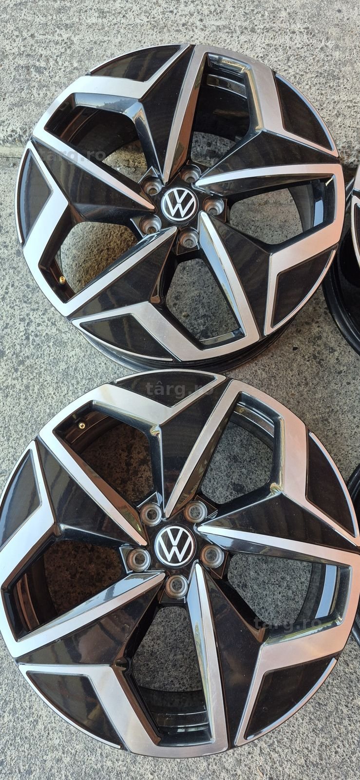 Set jante originale Volkswagen R19; 7,5J×19H2,ET.50. 2