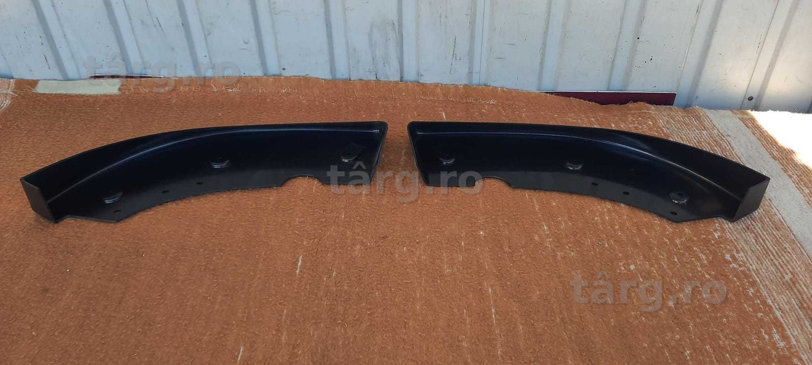 Splittere bara fata BMW E46 model Mtech2 plastic Negru Mat