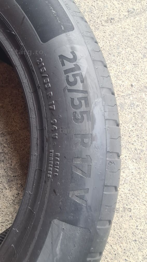 4 anvelope vara Continental 215/55/17,ca si noi. 6