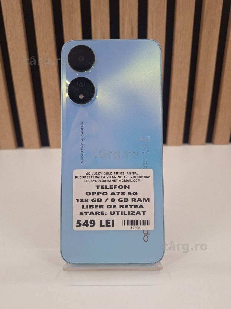 Oppo A78 / 128GB / 8GB RAM / #47904