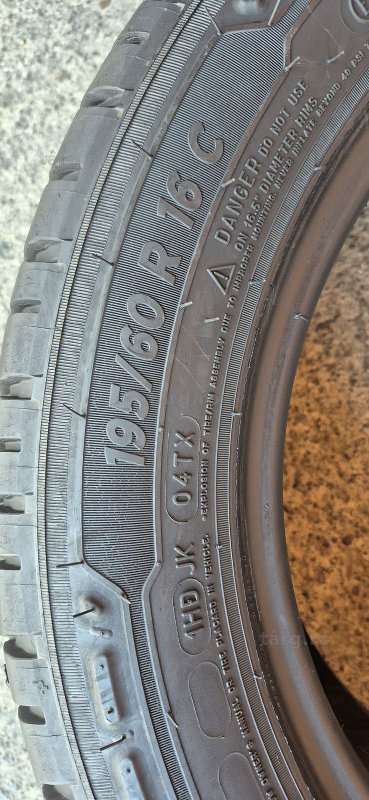 4 anvelope vara Michelin 195/60/16C,dot 2023-2024.Pretul este pe bucata. 6