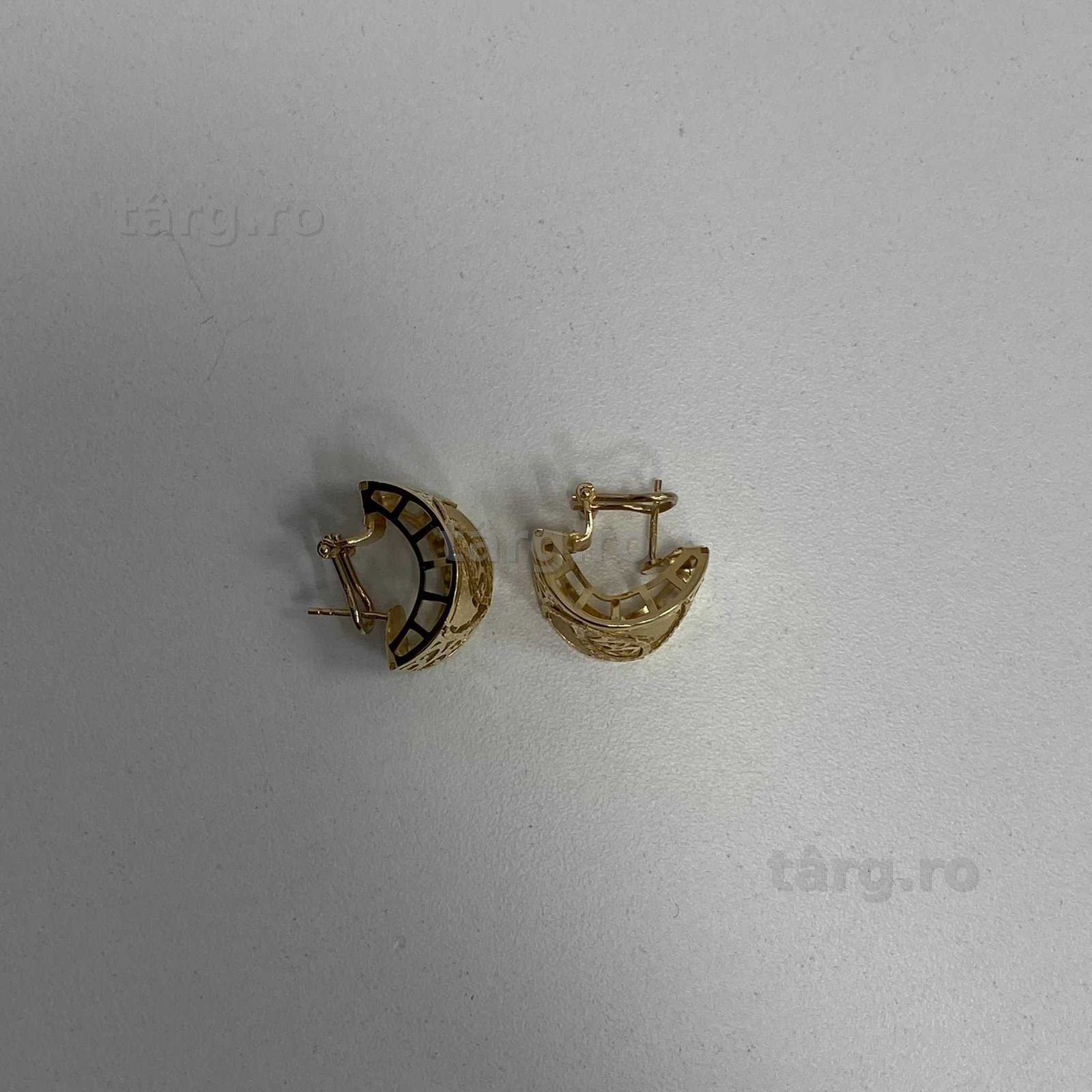Cercei aur 14K 5.86g (AG13 b55491.1) Garantie 2 ani! 4