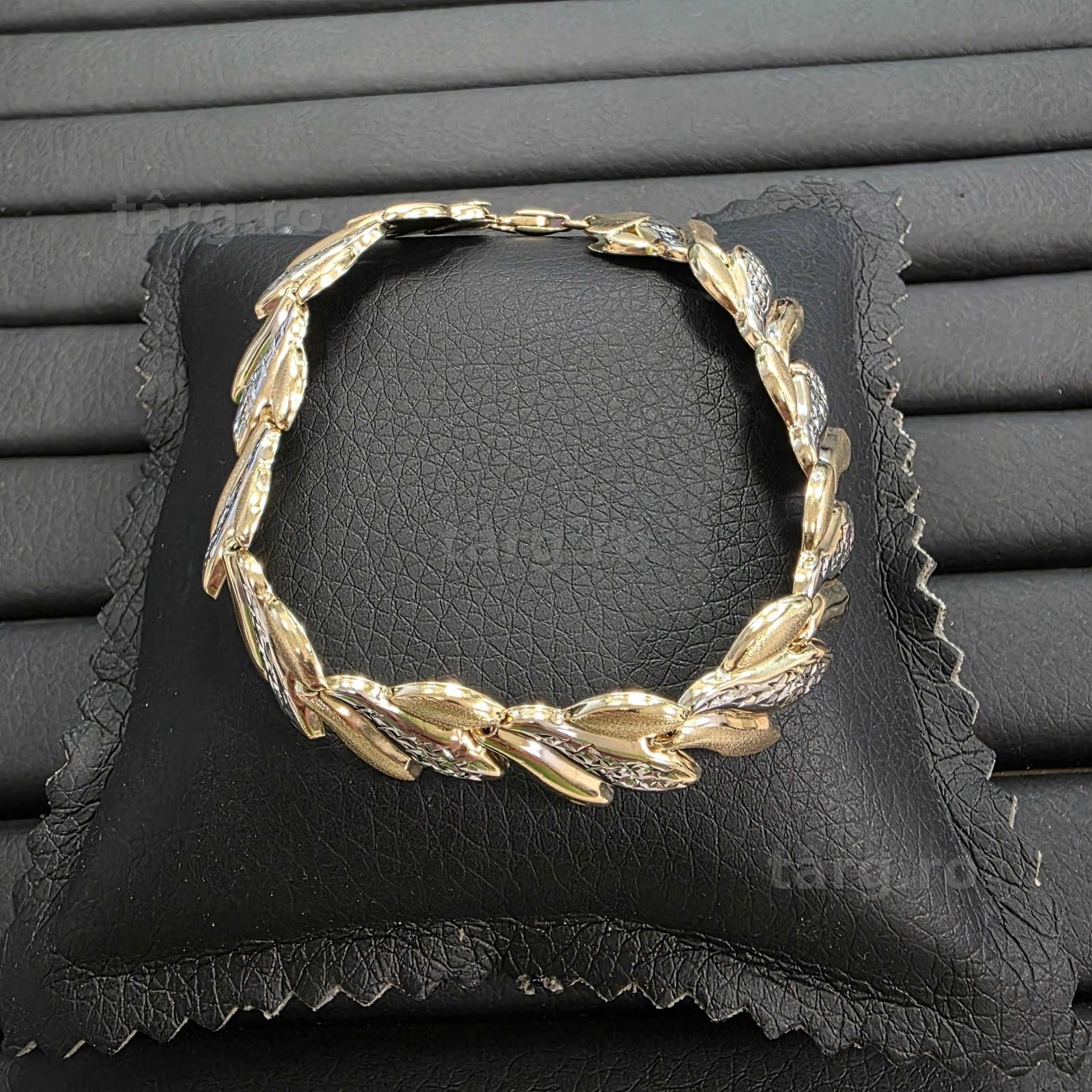 Bratara Aur 14K - 10.09 grame / 4900 lei ( B33616.2 / Ag28 Doi Baieti ) 3
