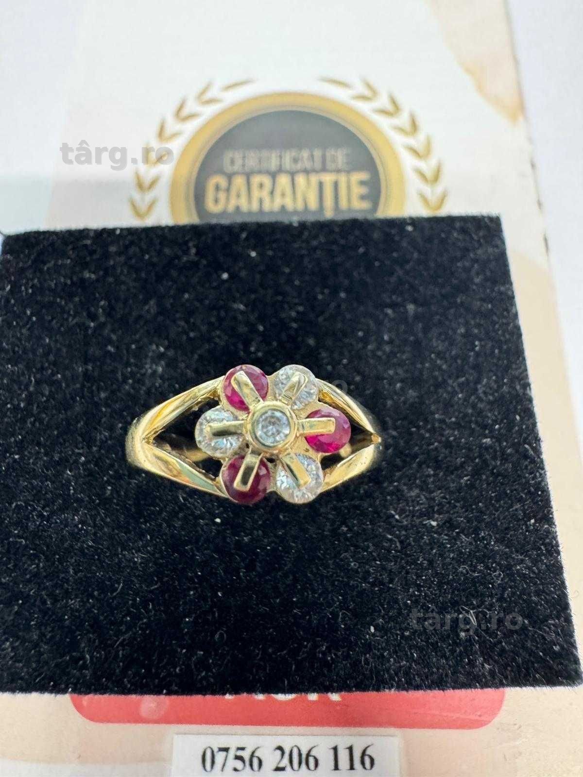 Inel din aur 14k (70079.1/ 10 Pacurari 1) garantie 2 ani! 3