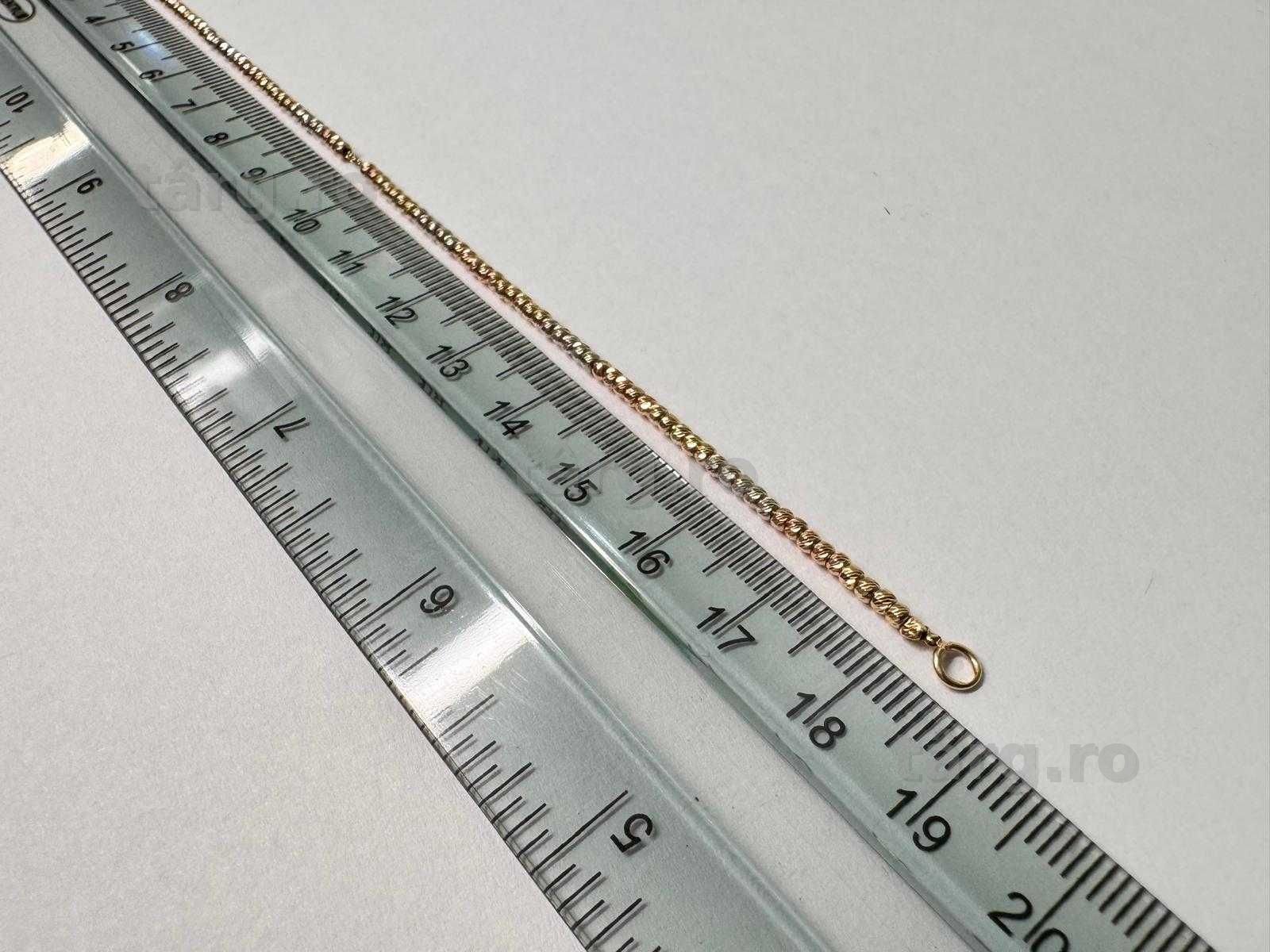 Bratara aur 14K 2.78g (B.61683 Tatarasi) Garantie 2 ani 3