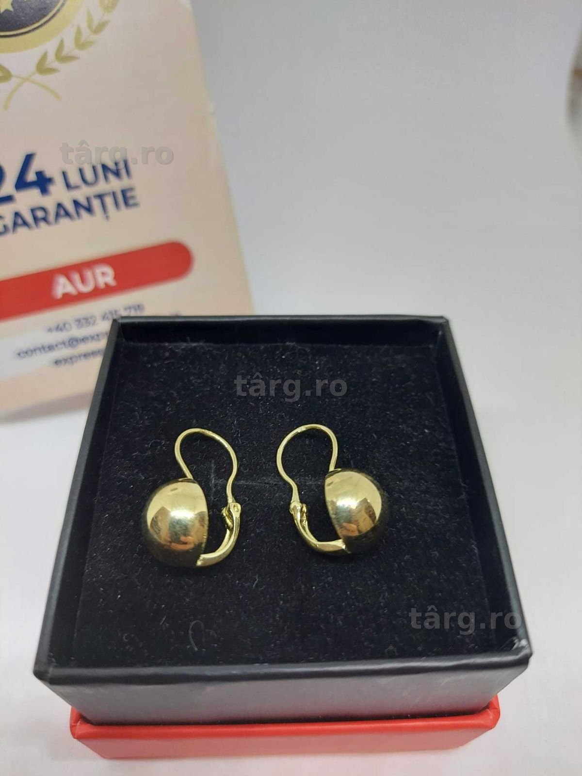 Cercei aur 14k 3.23gr [34412/ 30 Pacurari 2] 2